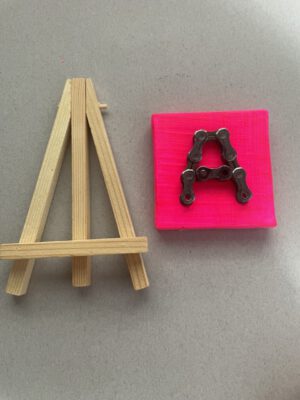 Initialen lieblings buchstabe Staffelei – Bild 2